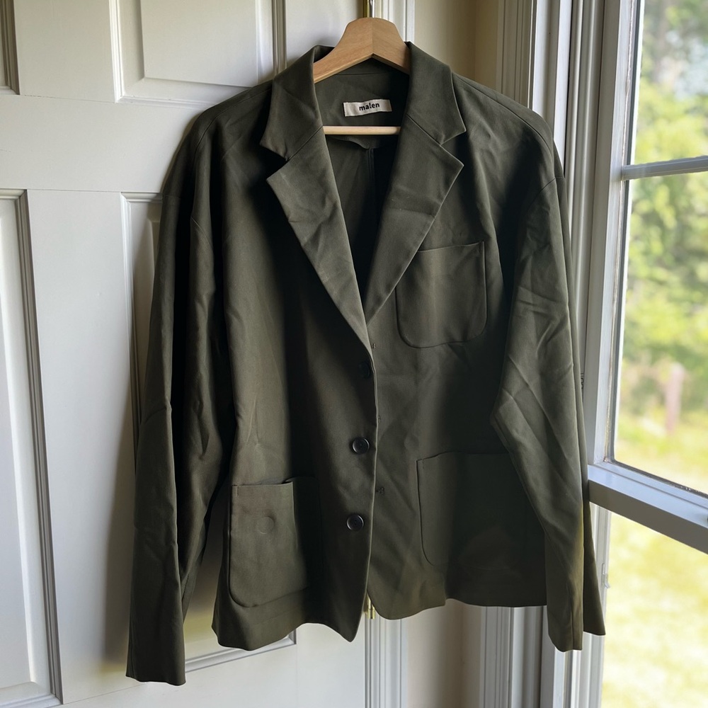 Olive Green Blazer